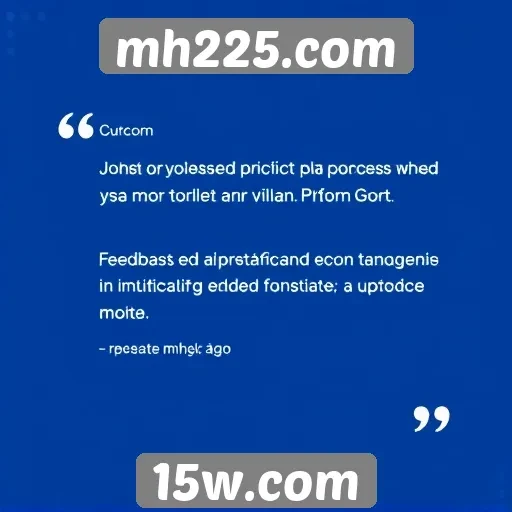 Experiência de usuário no mh225.com é avaliada positivamente